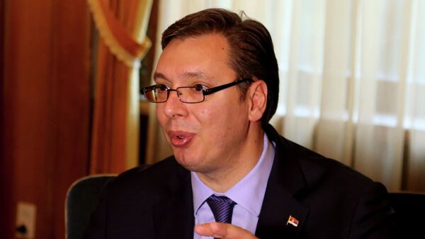 Premijer Aleksandar Vučić - Sputnik Srbija