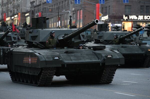 Rusija: novi borbeni tenk „Armata“ Rusija: novi borbeni tenk „Armata“ - Sputnik Srbija
