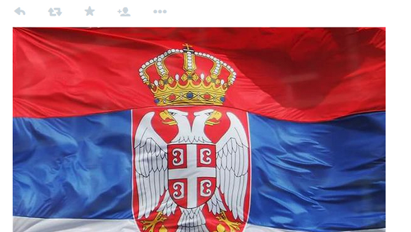 Твитерашка акција уједињења срба под својом заставом - Sputnik Србија