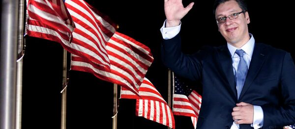 Александар Вучић - илустрација - Sputnik Србија