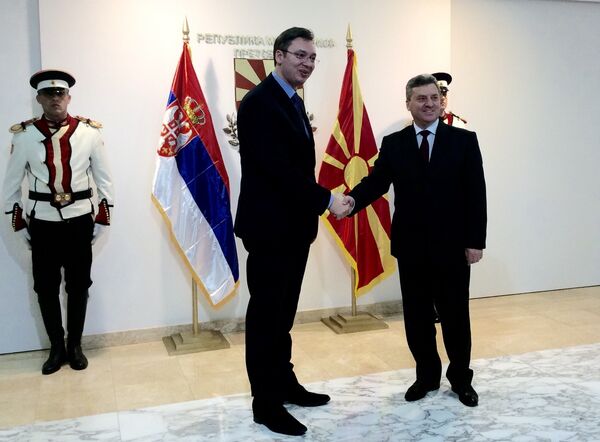 Александар Вучић и Ђорђе Иванов - Sputnik Србија