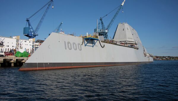 The future USS Zumwalt Navy destroyer - Sputnik Србија