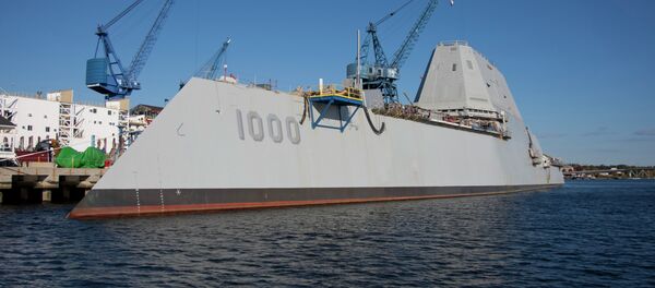 The future USS Zumwalt Navy destroyer - Sputnik Srbija