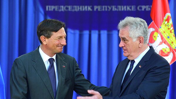 Borut Pahor i Tomislav Nikolić - Sputnik Srbija