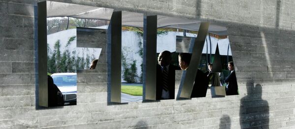 Sedište FIFA u Cirihu, logo - Sputnik Srbija