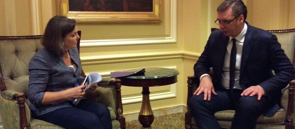 Viktorija Nuland i Aleksandar Vučić - Sputnik Srbija