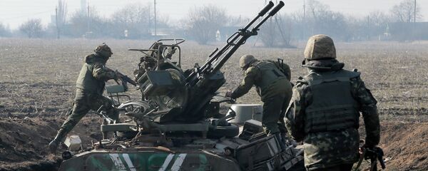 Украјинска артиљерија у борбама на истоку земље, Доњецк Украјинска артиљерија у борбама на истоку земље, Доњецк - Sputnik Србија