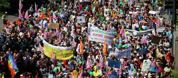 Протест против Г7 у Немачкој - Sputnik Србија