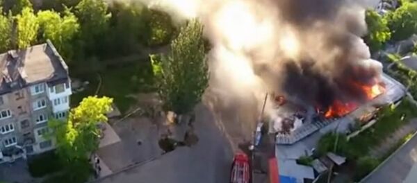 Napad na market u Donjecku - Sputnik Srbija