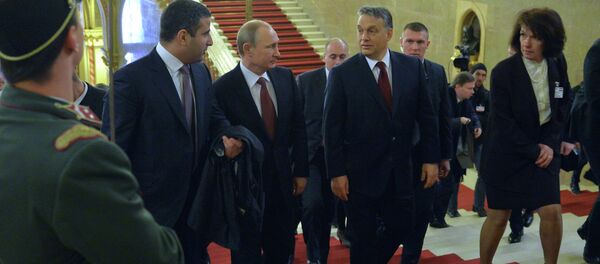 Посета председника Русије Владимира Путина Мађарској - Sputnik Србија