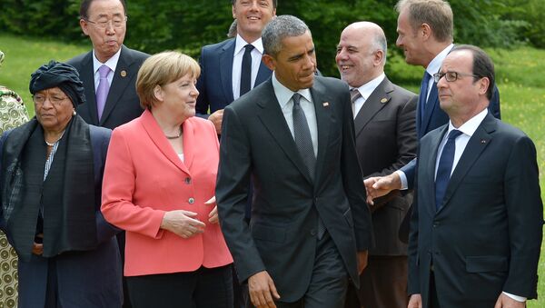 Лидери на Самиту Г7 у Немачкој 2015 - Sputnik Србија