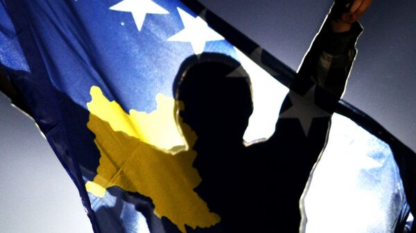 Zastava samoproglašenog Kosova - Sputnik Srbija
