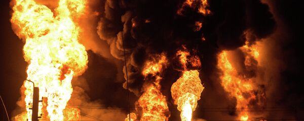 Пожар у складишту нафте у околини Кијева - Sputnik Србија