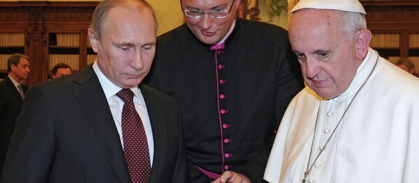 Putin u poseti Vatikanu Putin u poseti Vatikanu - Sputnik Srbija