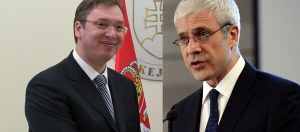 Александар Вучић и Борис Тадић - Sputnik Србија