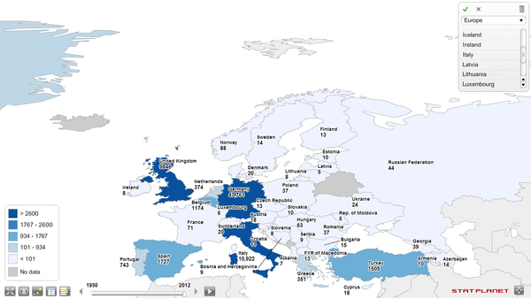 Broj američkih vojnika u evrposkim zemljama 2012. godine ukupno je iznosio 75.041 - Sputnik Srbija