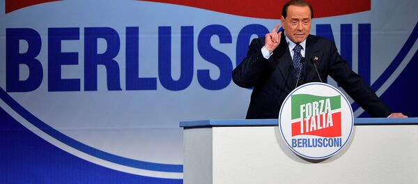 Бивши италијански премијер Силвио Берлускони, председник странке „Напред Италија“ - Sputnik Србија