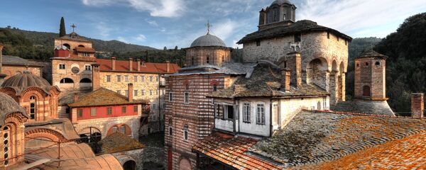 ЕКСКЛУЗИВНО: Хиландар 11 година после пожара - Sputnik Србија