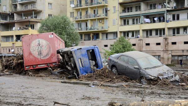 Poplave u Tbilisiju 14 jun , 2015, Gruzija - Sputnik Srbija
