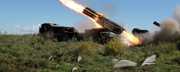 BM-27 Uragan, višecevni bacač raketa - Sputnik Srbija