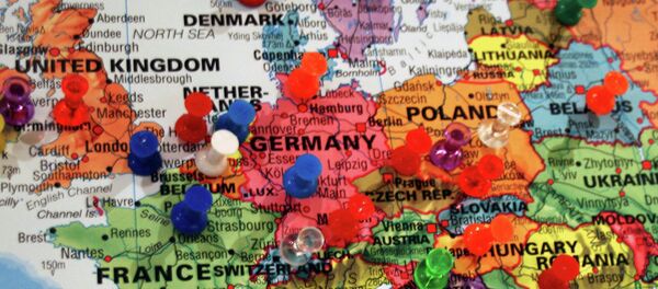 Karta Evrope - Sputnik Srbija