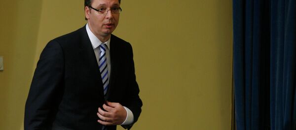 Александар Вучић долази на конференцију - Sputnik Србија