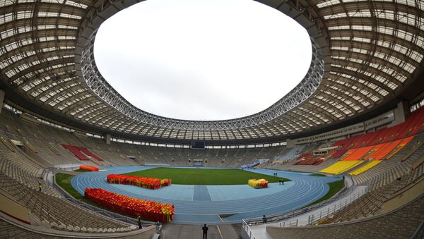Реновиран стадион Лужњики за светско првенство у фудбалу 2018 године - Sputnik Србија