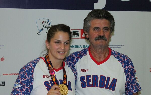 Ivana Jandrić, osvajač zlatne medalje u sambou - Sputnik Srbija