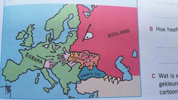 Холандија-уџбеник у коме је Русија представљена као аждаја - Sputnik Србија