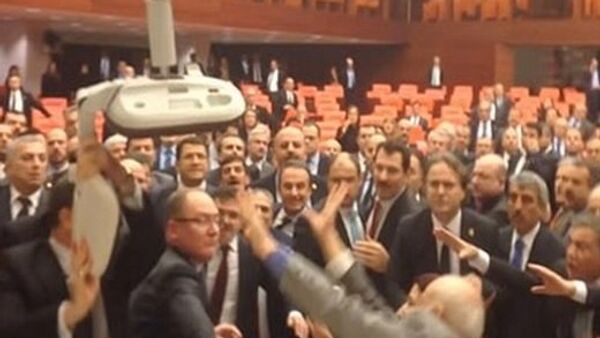 Tuča u Parlamentu Turske - Sputnik Srbija