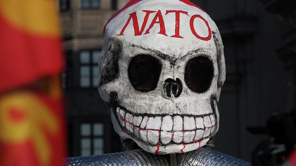 Protesti protiv NATO u Minhenu  - Sputnik Srbija