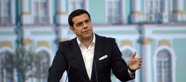 Aleksis Cipras, premijer Grčke Aleksis Cipras, premijer Grčke - Sputnik Srbija