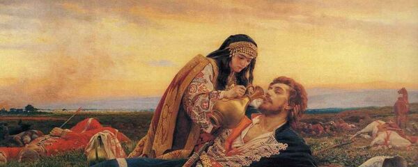 Косовка девојка - слика Уроша Предића - Sputnik Србија