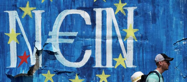 Плакат у Грчкој - Sputnik Србија