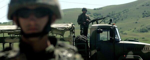 Vojne vežbe NATO u Gruziji Vojne vežbe NATO u Gruziji - Sputnik Srbija