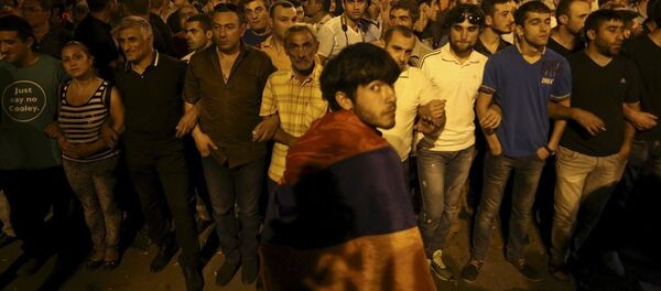 Protesti u Jerevanu Protesti u Jerevanu - Sputnik Srbija