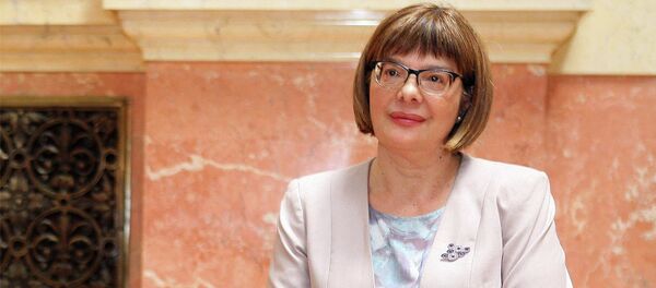 Predsednica narodne skupštine Srbije Maja Gojković - Sputnik Srbija