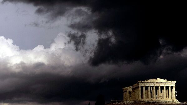 Tamni oblaci iznad Akropolja - Sputnik Srbija