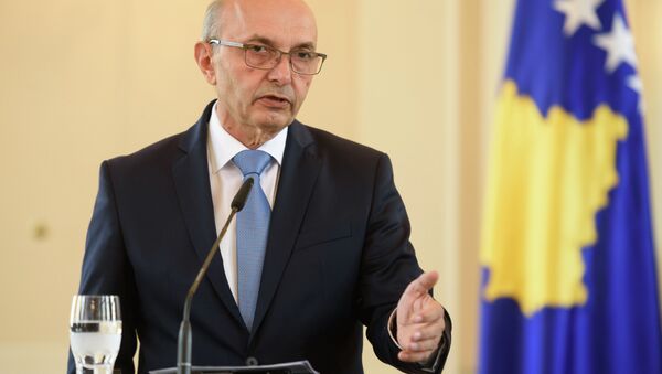 Премијер самопроглашене државе Косово Иса Мустафа - Sputnik Србија