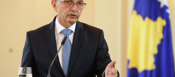 Премијер самопроглашене државе Косово Иса Мустафа - Sputnik Србија