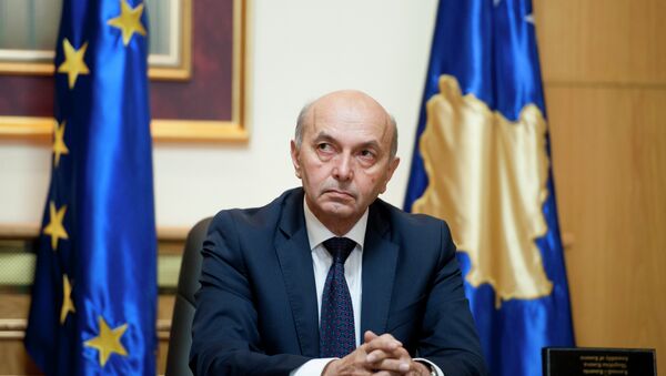 Premijer samoproglašene države Kosovo Isa Mustafa - Sputnik Srbija