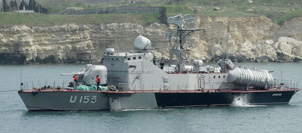 Ракетни брод Прилуки напушта Севастопољ - Sputnik Србија