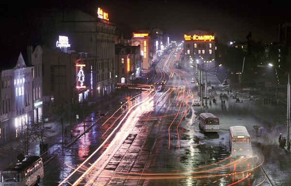 Pogled na večernji Vladivostok - Sputnik Srbija