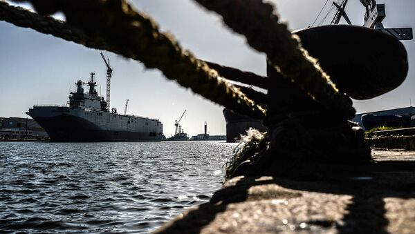 Desantni brod „Vladivostok“ klase „mistral“ - Sputnik Srbija