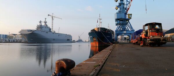 Desantni brod „Vladivostok“ klase „mistral“ - Sputnik Srbija