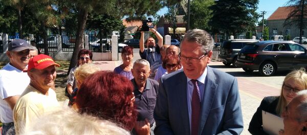 Руски амбасадор Александар Чепурин у Голубинцима - Sputnik Србија