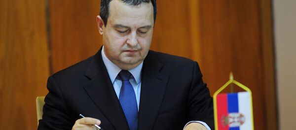 Ministar spoljnih poslova Ivica Dačić Ministar spoljnih poslova Ivica Dačić - Sputnik Srbija