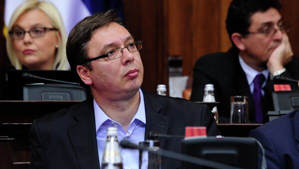 Premijer Srbije Aleksandar Vučić - Sputnik Srbija