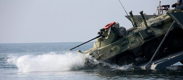 Денис Давидов, из нове генерације десантних бродова у Балтичкој флоти - Sputnik Србија