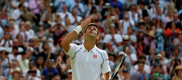 Novak Đoković Vimbldon Novak Đoković Vimbldon - Sputnik Srbija